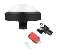 Haofy Pulsanti LED da 100 Mm, Design LED a Piena Luce, Sostituzione Ideale per Progetti di Gioco Fai da Te e Distributori Automatici Interattivi (#03)