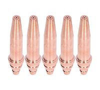 Haofy Punta da Taglio in Rame e Acetilene Installazione Semplice, Modello G02-3 per Spessore 50-70 Mm e velocità 240-300 Mm/min, Kit da 5 Pezzi per Cannello da Taglio