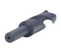 Haofy Punta Elicoidale HSS a Funzionamento Rapido, Codolo Dritto, Lama da 21 Mm, 1/2 Pollice, per Ferro, Alluminio, Rame, Acciaio Inossidabile