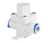 Haofy Regolatore di Pressione in Linea Regolatore di Riduzione della Pressione dell'Acqua da 3/8" Valvola di Riduzione Protezione del Filtro Acqua RO