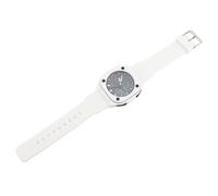 Haofy Resistente All'acqua EL Backlight Stop Owatch Alarm Alarn TPU Strap Digital Sports Watch Dual Time Display Outdoor per (WHITE)