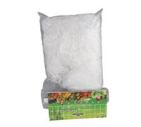 Haofy Rete a Traliccio da Giardino in Poliestere Bianco Resistente Ai Raggi Altezza 1,8 M - Rete di Supporto per Piante Tessuto Multistrato per Verdure Rampicanti Forte Supporto Pomodori Cetrioli