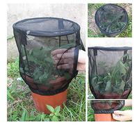 Haofy Rete da Giardino, Copertura per Piante in Rete di Alta qualità per Frutti e Cespugli, Design con Cerniera Resistente, Protegge Verdure e Alberi da Uccelli e Insetti (Black)