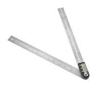 Haofy Righello Goniometro Digitale Versatile con Display LCD e Manopola di Bloccaggio per Letture Facili, Strumento Perfetto per Falegnami e Appassionati del Fai da Te, Acciaio Inossidabile 0-360°