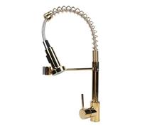 Haofy Rubinetto da Cucina per Rubinetto per Acqua per con Spruzzatore a Discesa 2 modalità di Flusso D'acqua Acciaio Inossidabile per Lavanderia Barca Yacht All'aperto