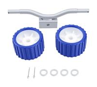 Haofy Rullo Oscillante per Rimorchio Barca, Supporto Basculante Doppio, Foro ASSE 16 Mm, for Rimorchi per Barche