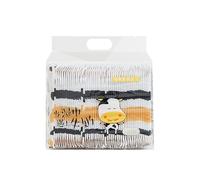 Haofy Salviette Umidificate Delicate in Tessuto Non Tessuto Confezione da 50 Pezzi per Viso e Mani, Salviette Singole Portatili per Neonati, Sicure da Usare, Mini per le Mani da Viaggio (Mucca 50