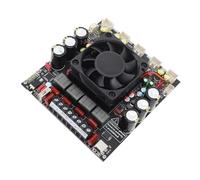 Haofy Scheda Amplificatore Audio Bluetooth Subwoofer Potente 2x300 W e 600 W 2.1 18-50 V CC per Progetto di Altoparlanti Fai da Te