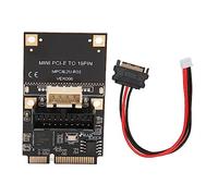 Haofy Scheda di Espansione Frontale Mini PCIE, Alimentatore Stabile da 19 Pin Adattatore Mini PCIE a USB 3.2 Interfaccia a 4 Pin per PC