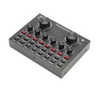 Haofy Scheda Live Portatile 5.0 Cambiaggio in Lingua per il Musicista di Podcaster Karaoke Dal Vivo