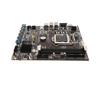 Haofy Scheda Madre Mineraria, Scheda Madre B75 12 Interfacce USB 3.0 DDR3 per PC Desktop
