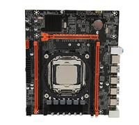 Haofy Scheda Madre X99 DDR4, Fornisce connettività Completa Scheda Madre Desktop per Computer a Doppio Canale con Dissipazione del Calore per Computer