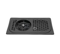 Haofy Sciacquatrice per Bicchieri, Lavatazze Automatica in Acciaio Inossidabile con Ugello Ad Alta Pressione per Bicchieri, Tazze da caffè, Bevande, Ideale per l'uso in e Al Bar