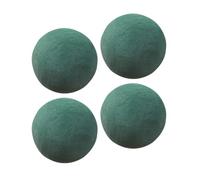 Haofy Semisfera di Spugna Floreale da 9 Cm, 4 Pezzi Verde | Blocchi di Schiuma Floreale Umida e Secca, Diametro di 3,54 Pollici, Base Stabile per Bouquet da Sposa, Centrotavola per