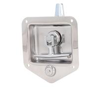 Haofy Serratura per Cassetta degli Attrezzi per Porta Chiusura a Scatto per Cassetta degli Attrezzi in Acciaio Inossidabile Resistente Alla Ruggine Installazione Semplice - Porte per Camion