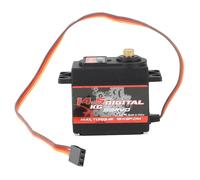 Haofy Servo Digitale con Produzione di Coppia Elevata per Robot Barca per Auto Crawler RC Fai -da -te velocità di Reazione Rapida 14,5 Kg di Servo RC per Gare Fuori Dal Camion di Strada, Plastica