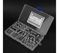 Haofy Set Assortito di Inserti Filettati, Migliora la Durata delle Parti, Inserto Filettato Interno M3-M12 per Resistenza Alla Fatica, Adatto per la Riparazione di Parti Metalliche