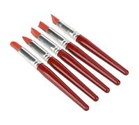 Haofy Set di 5 Strumenti di Modellatura dell'argilla in Gomma per Scolpire, Intaglio, Modellazione, Uso Flessibile e Delicato, con Vari Consigli per la Pittura Ad Olio, la Miscelazione e Altro Ancora