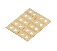 Haofy Set di Lame per Tosaerba 30 Pezzi in Acciaio Inossidabile con Rivestimento in Titanio su Entrambi i Lati per Un Uso Duraturo, Tagliente Affilato per Tosaerba Robot, Manutenzione del