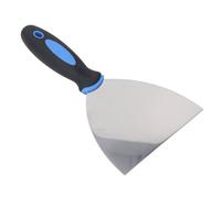 Haofy Set di Raschietti per Stucco con Manico in Plastica PP per L'applicazione di Vernice per Intonaco, Strumenti Leggeri e Portatili per Varie attività di Riparazione Domestica 2 Pezzi (5 pollici)