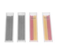 Haofy Set di Ricariche per Matite da Carpentiere Dal Design Intelligente, 24 Pezzi, Impermeabili, Rosso, Giallo, per un Disegno Flessibile