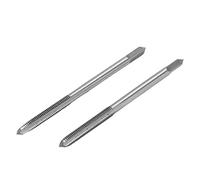 Haofy Set di Rubinetti Metrici HSS da 2 Pezzi, 3 Utensili per Filettare | Maschiatore Manuale Primo Allineamento del Cono Seconda Finitura Rimozione delle Bave, Filettatura del Foro Passante