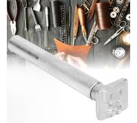 Haofy Set di Timbri per Lettere in Pelle, 26 Alfabeti Maiuscoli Dalla A Alla Z con Manico, Materiale in Zinco, Strumenti per la Lavorazione della Pelle Fai-da-te