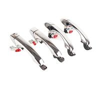 Haofy Set Maniglie per Portiera Esterna Auto, Leggere e Resistenti, Adatte per, Adatte per, per, Sostituzione Diretta per Anteriore Sinistro, Posteriore Sinistro, Destro, Adatto per 4589009AH