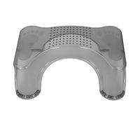Haofy Sgabello da Toilette Compatto Not -slip Cacca Sgabello a Passo, Facile da Indossare, Materiale per Animali Domestici (grigio chiaro)