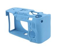 Haofy Shock Assorbtion Camera -Kolejka per A7CII A7Cr: Materiale a Silicone Morbido con Opzioni di Colore Vivente, Offre una Maniglia, Ideale per la Fotografia di Viaggio (BLUE)