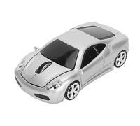 Haofy Silver Wireless Sportwag Form Mouse 2,4 GHz USB Destinatario 1600DPI Mouse da Gioco per Fari a LED per L'uso 'ufficio del Computer