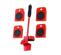 Haofy Sollevatore per Mobili per Carichi Pesanti Rullo in ABS Efficiente Facile da Usare per Traslocatori di Mobili per Uomini e Donne Rosso