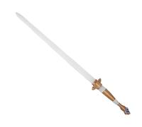 Haofy Spada Cosplay Anime Retrattile Prop Leggero Stampato in 3D per Eventi Cosplay e Amanti della Fantasia, PLA Resistente da 96,5 Cm (Blu Luminoso)