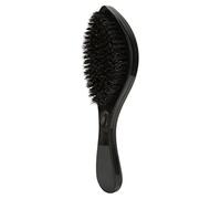 Haofy Spazzola per Capelli con Setole di Cinghiale, Districante Portatile per Capelli e Barba Ricci Fini, Impugnatura Ergonomica, Cura Delicata dei