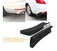 Haofy Splitter per Labbra per Paraurti Posteriore 1 Coppia, Stile in Fibra di Carbonio, Auto Universale Modificata, Pinne per Spoiler per il Corpo per lo Stile di Corse, Materiale ABS Premium,