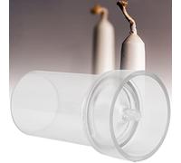Haofy Stampo per Candele in Plastica Trasparente con Coperchio in Metallo per Realizzare Candele con Punta da Chiesa 5x10 Cm Facile da Usare Riutilizzabile Robusto per la Decorazione Domestica