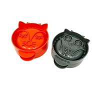 Haofy Stampo per Pasta 4.92in Autunno Themed Baking Tool (2PCS Set Owl Fox)