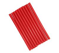 Haofy Stick di Colla a Caldo 10 Pezzi 11x200mm Materiale in Gomma Ad Adesione Forte per Lavori Artistici, Riparazioni Domestiche, Progetti Scolastici