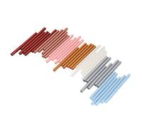Haofy Stick di Colla a Caldo con Adesivo Forte 7 Mm X 100 Mm EVA - 42 Pezzi Multicolori per Lavori Fai da Te, Riparazioni Domestiche e Piccoli Progetti con Tecnologia di Fusione Rapida