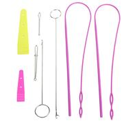 Haofy Strumenti di Cucito, 9pcs Set di Filo per Coregoni Flessibili Fai -da -te per Gialli