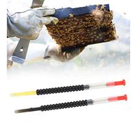 Haofy Strumenti per Innesto in Plastica Queen Rearing con Canna Pieghevole per il Trasferimento delle Larve delle Api, Set da 2 Scatole per Apicoltori, Colore Come Mostrato, per Attrezzature per