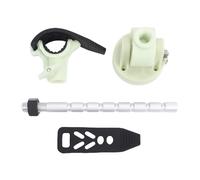 Haofy Supporto per Stabilizzatore per Motore da Traina Staffa di Supporto Regolabile con Luminescenza Notturna con Hardware in Acciaio Inossidabile con Angolo di 180° Compatibile con