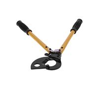 Haofy Tagliacavi Manuale a Cricchetto con Lama Temperata, Finitura Lucida, Funzionamento Semplice per Elettricisti, capacità di Taglio di 500 mm² [Tagliacavi Manuale]