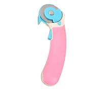 Haofy Taglie da 45 Mm per Tessuto, Taglierine di Rotoli per Manico Ergonomici con Serratura di Sicurezza, Lame in Acciaio Al Carbonio SK5, per Artigianato Trapuntato