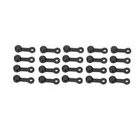 Haofy Tappi Grasso in Silicone Zerk Snap Caps, Strumento di Spurgo Freni Antipolvere per Auto e Moto, Confezione da 20 (BLACK)