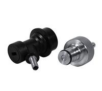 Haofy Tappo Carbonatazione Acciaio Inox 1/4" Barb per Bottiglie Plastica e Connettori Sfera. Alta Qualit¨¤. Adatto per Birra Soda Acqua Succo. Facile da Usare. Multi-funzione.