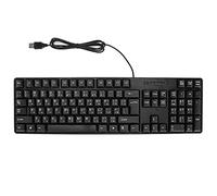 Haofy Tastiera Meccanica per PC con Commutazione Arabo Inglese, Materiale ABS Antiscivolo per Giochi e Lavoro, Tasti Ergonomici per Digitazione Comoda per Ufficio, Viaggi, Gaming