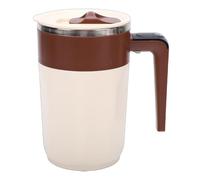 Haofy Tazza da caffè con Agitazione Automatica, capacità 400 Ml, con Display Digitale della Temperatura, Tazza di Agitazione Magnetica Ricaricabile Interna in Acciaio Inossidabile, per Ufficio,