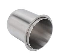 Haofy Tazza Dosatrice da 150 Ml, per Uso a Mani Libere, Raccogli Polvere di caffè in Acciaio Inox per Portafiltro da 58 Mm, Facile da Pulire, Universale per la Maggior Parte delle Macchine da caffè