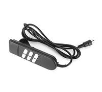 Haofy Telecomando Universale per Letto Regolabile, Telecomando per Poltrona Reclinabile con Controller per Divano a 6 Pulsanti a 5 Pin, 6,7 X 2,4 X 2,2 Pollici